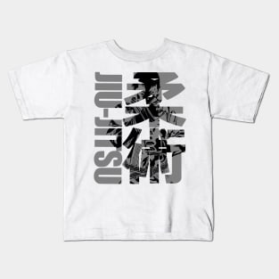 Jiu Jitsu BJJ NHB MMA T-Shirt Design Kids T-Shirt